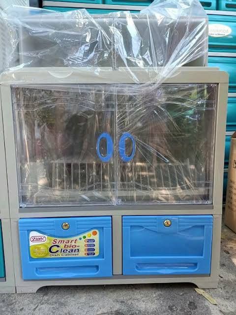Kitchen organizer (Category: Food Organization & Storage) located in Quezon City. Submitted by shiepatz23 (Listing ID 1223747388, Image 1). Description: All in One Kitchen Storage Kitchen Dish Cabinet Series Your All in One Kitchen Storage Edition Primo Jr. L39 W34 H72 CM P1199. 00 Primo L39 W34 H80 CM P1399. 00 Primo Plus L39 W34 H124 CM P1699. 00 Smart Bio Clean L61 W33 H83 CM P1599. 00 Mini Master Deluxe L61 W33 H125 CM P2399. 00 Master Deluxe