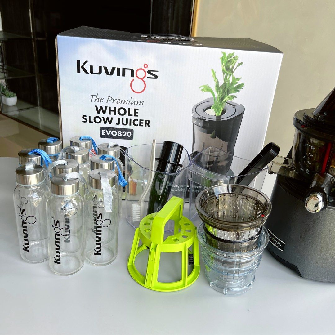 KUVINGS EVO820 Whole Slow Juicer, TV & Home Appliances, Kitchen