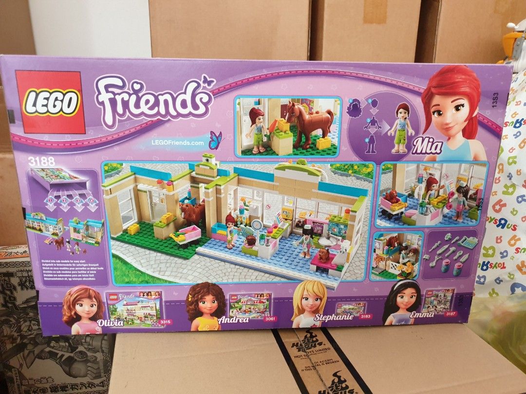 Lego 3188 Friends Heartlake Vet Hobbies Toys Toys Games on