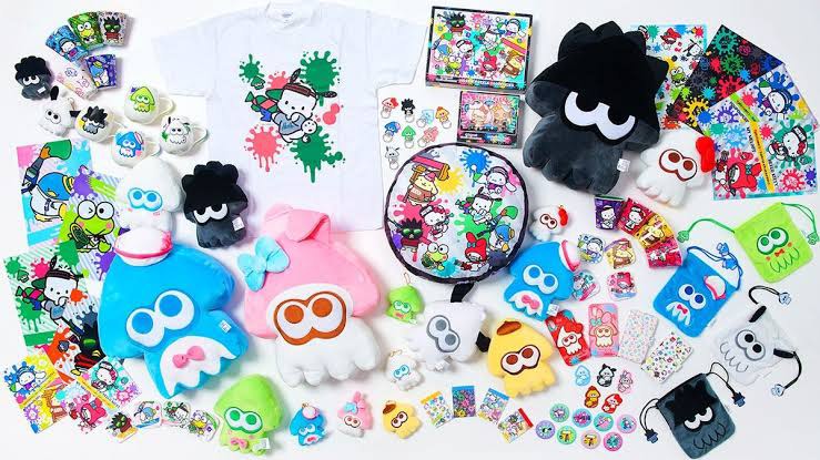 Splatoon x sanrio best sale plush