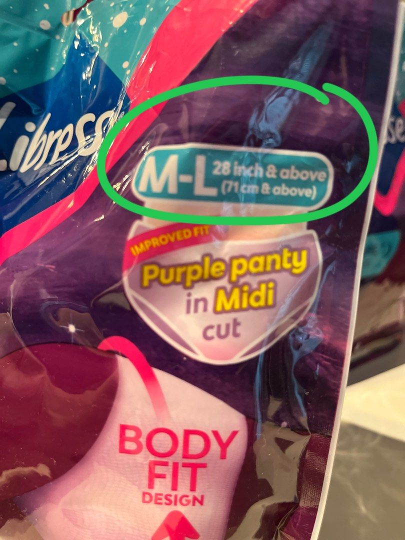 Libresse night secure disposable panties 2 panties in a pack (NEW), Beauty & Personal Care