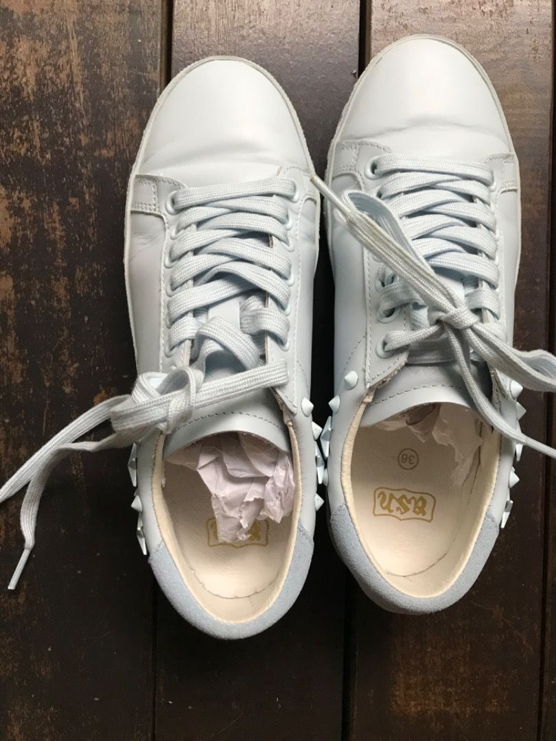 Full clearance leather sneakers
