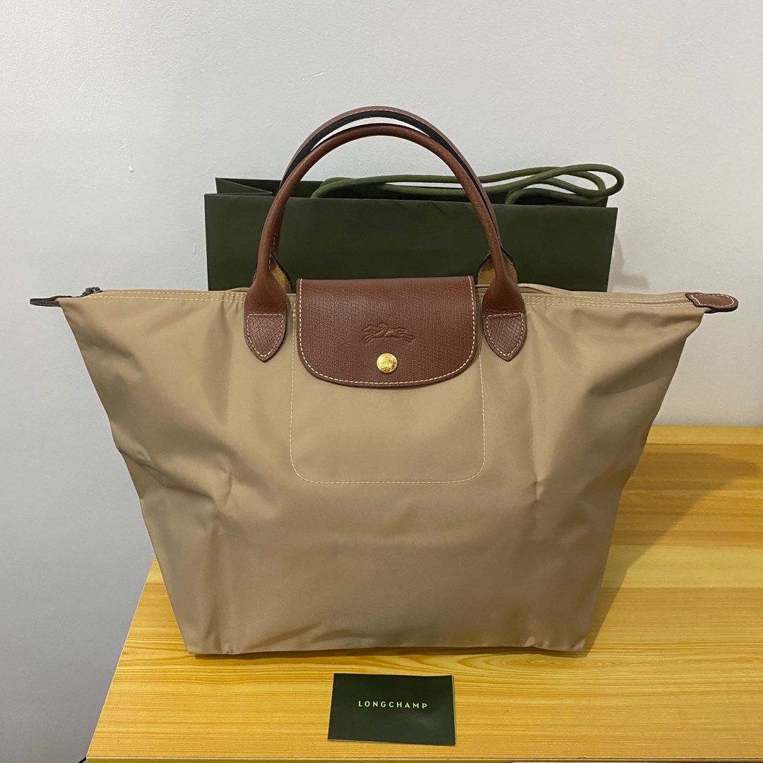 Longchamp Le Pliage Clutch Bag, Luxury, Bags & Wallets on Carousell