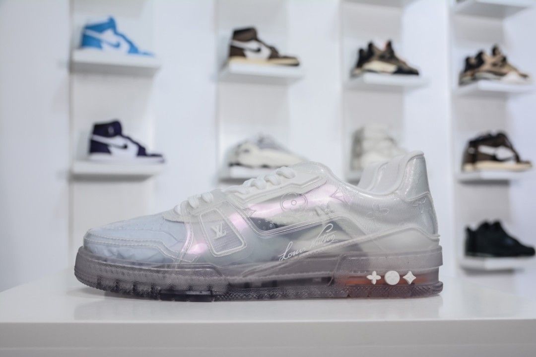 Clear louis vuitton shop shoes