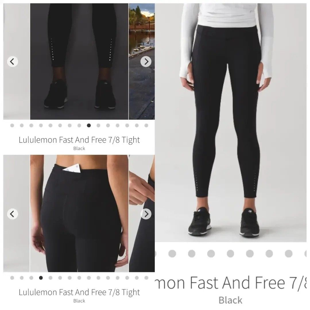 Lululemon fast and free tights, Women's Fashion, Activewear on Carousell