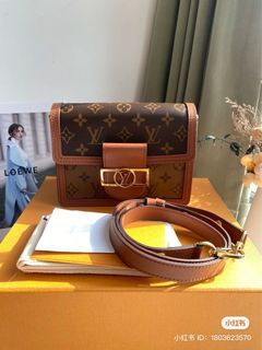 Authentic Lv Dauphine woc remake, Luxury, Bags & Wallets on Carousell