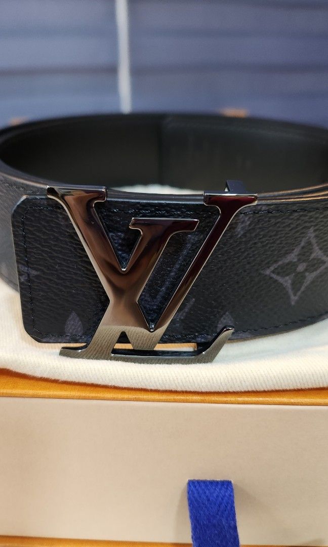 Louis Vuitton Reverse Monogram 35mm LV Initiales Belt 75 30