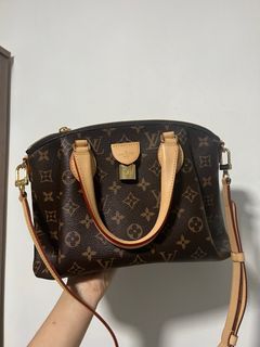 Louis Vuitton Three PM Shoulder Bag Monogram Empreinte Noir M54196 Ladies  Auth
