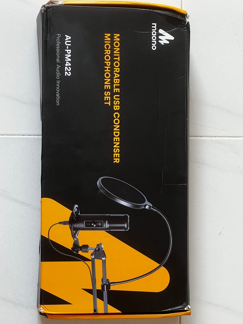 Maono AU-PM 422, Audio, Microphones on Carousell