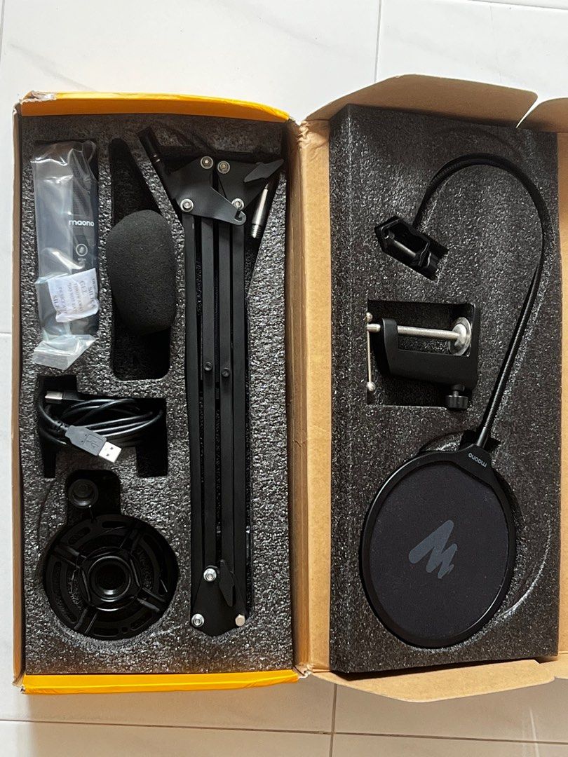 Maono AU-PM 422, Audio, Microphones on Carousell