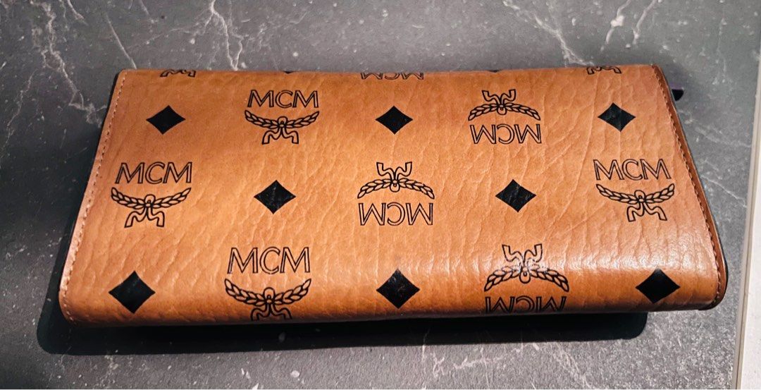 Mcm Visetos Long Wallet