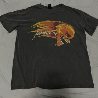 Metallica樂團 短袖 短T 樂團T 樂團踢 團T 團踢 短袖T恤 T恤 短踢 復古 金属 重金屬 黑 骷髅 GD
