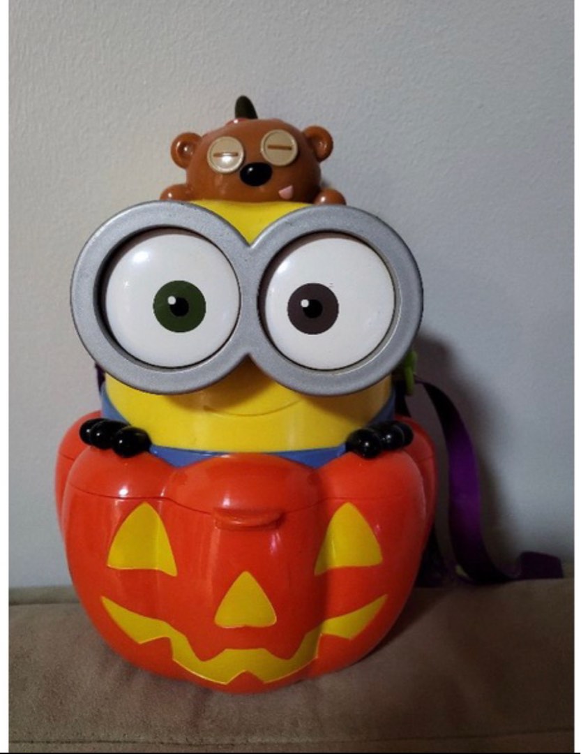 Minion Pumpkin USJ Popcorn Bucket on Carousell