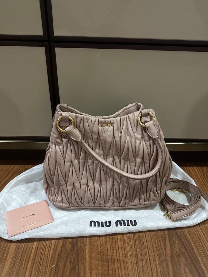 Miu Miu Crossbody Bag, Luxury, Bags & Wallets on Carousell