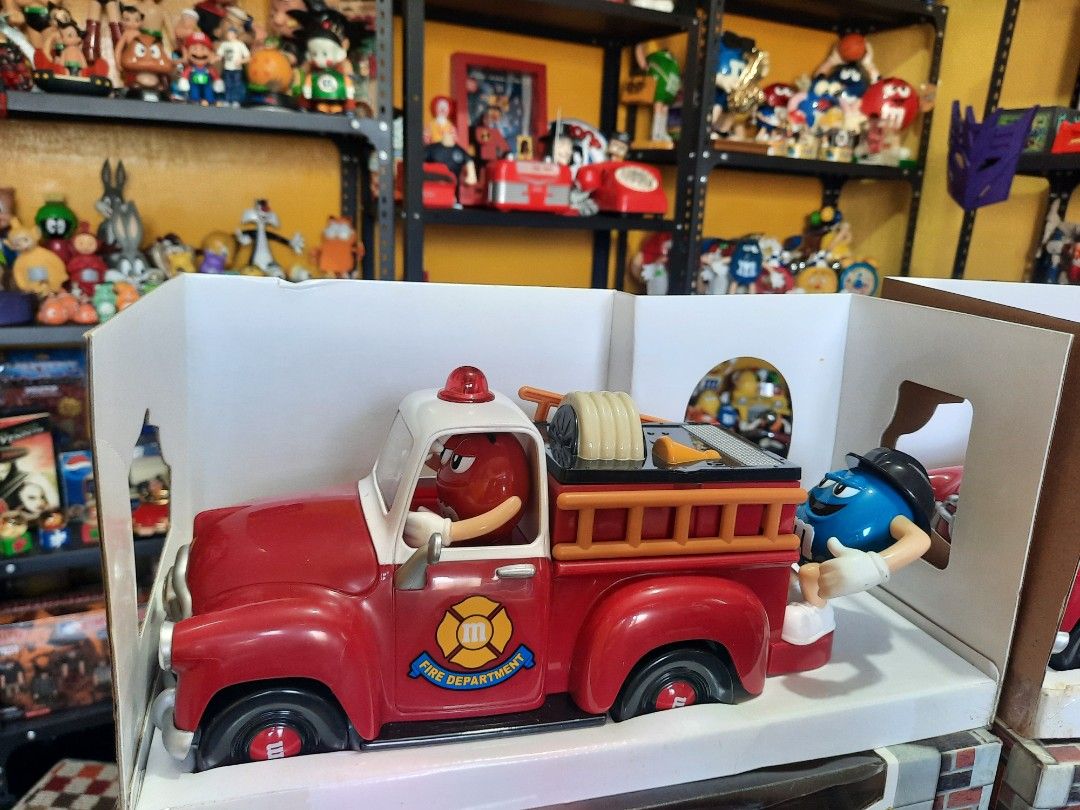M&m's Fire Truck Blue Variant Rare on Carousell