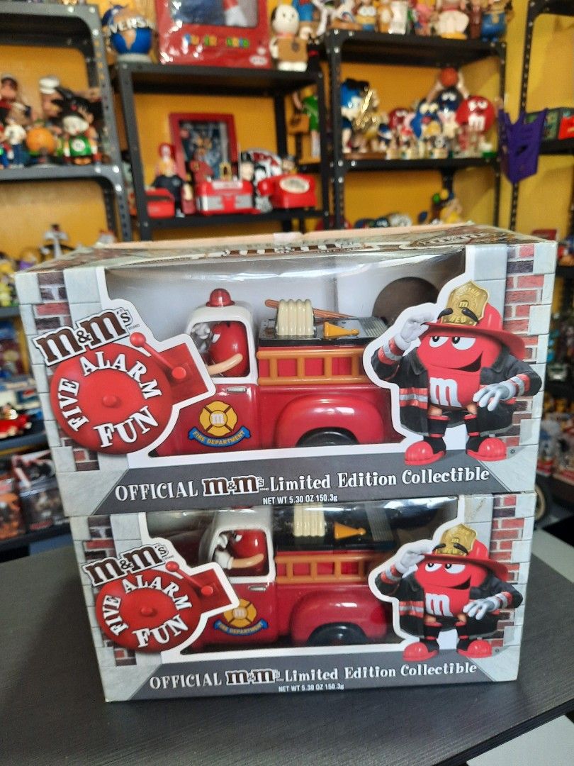 M&m's Fire Truck Blue Variant Rare on Carousell