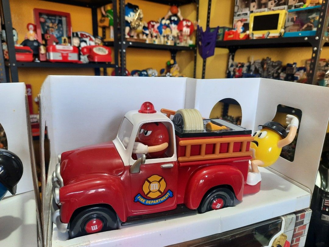M&m's Fire Truck Blue Variant Rare on Carousell