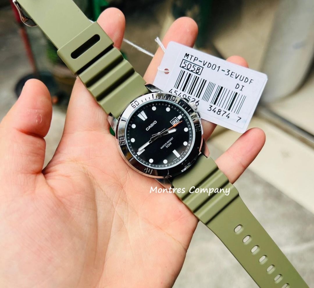Montres Company香港註冊公司(30年老店) 卡西歐CASIO 50米防水MTP