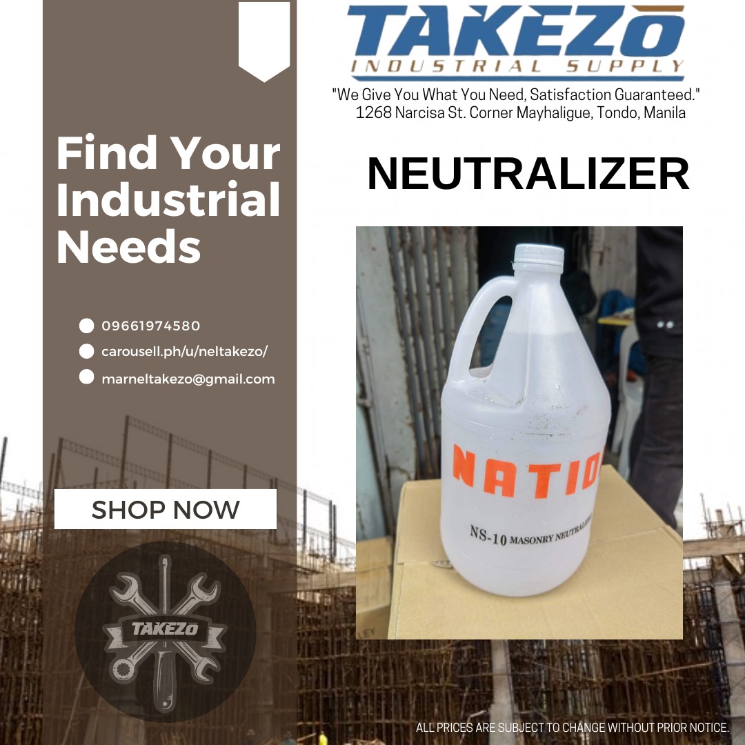 NEUTRALIZER, Commercial & Industrial, Industrial Equipment on Carousell