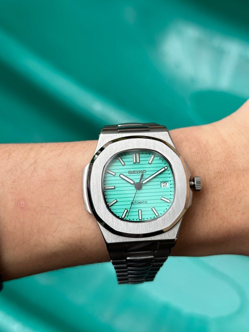Patek philippe nautilus homage seiko sale