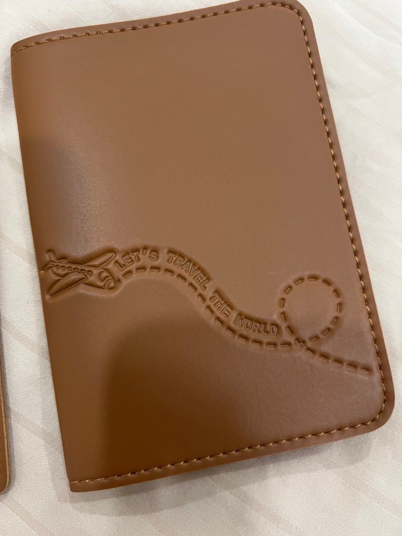 NEW Passport Holder Bag Name Tag Travelling Duo Set , Hobbies & Toys