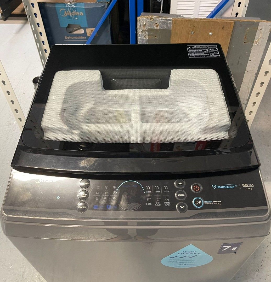 🔥New🔥MIDEA 7.5KG TOP LOAD WASHING MACHINE LUNAR DIAL SERIES MA200W75