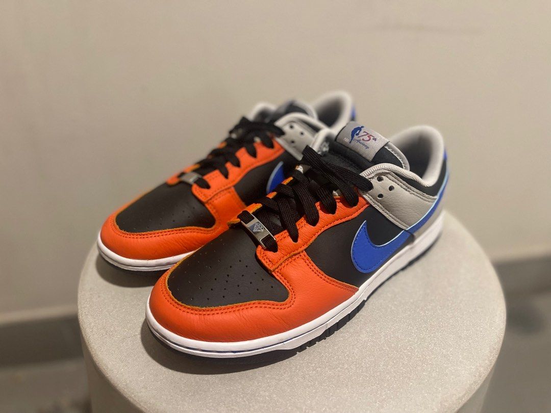 Nike Dunk Low Retro NBA 75, Men's Fashion, Footwear, Sneakers on Carousell