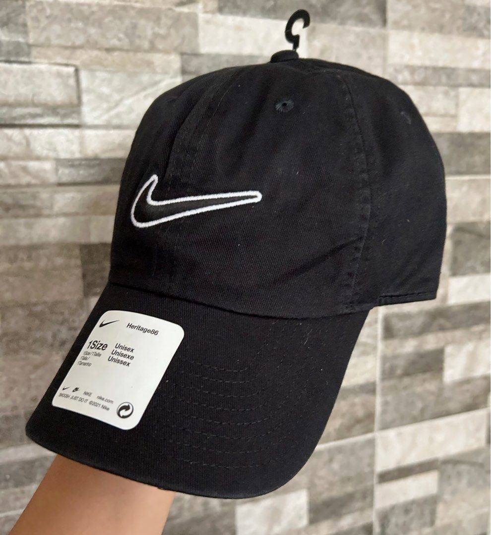 Nike Heritage 86 Essential Swoosh Cap Black