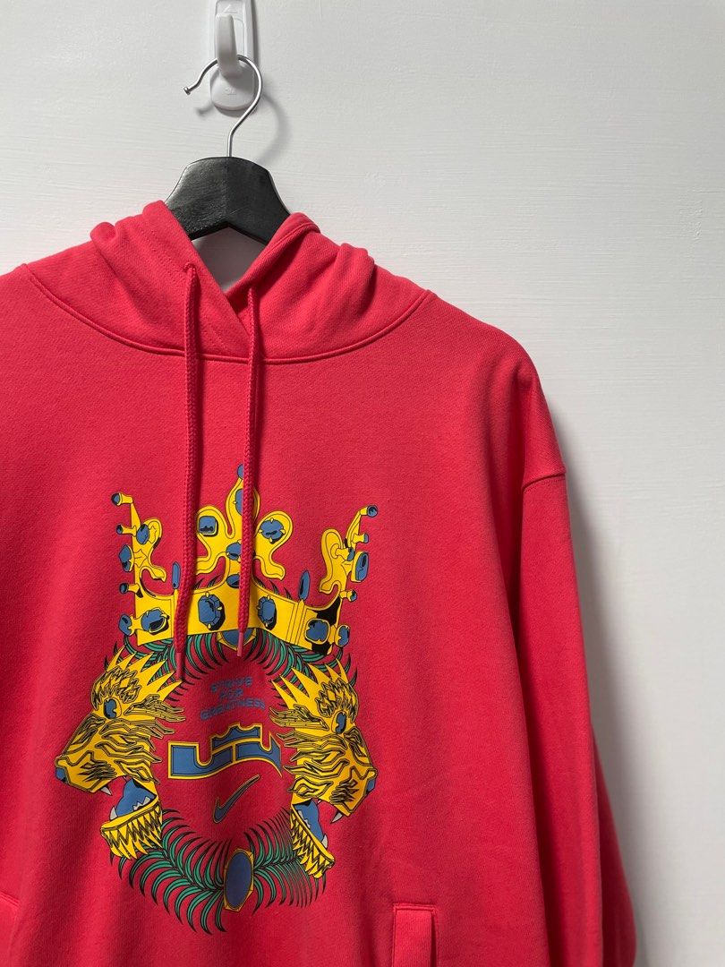King 2024 hoodie red