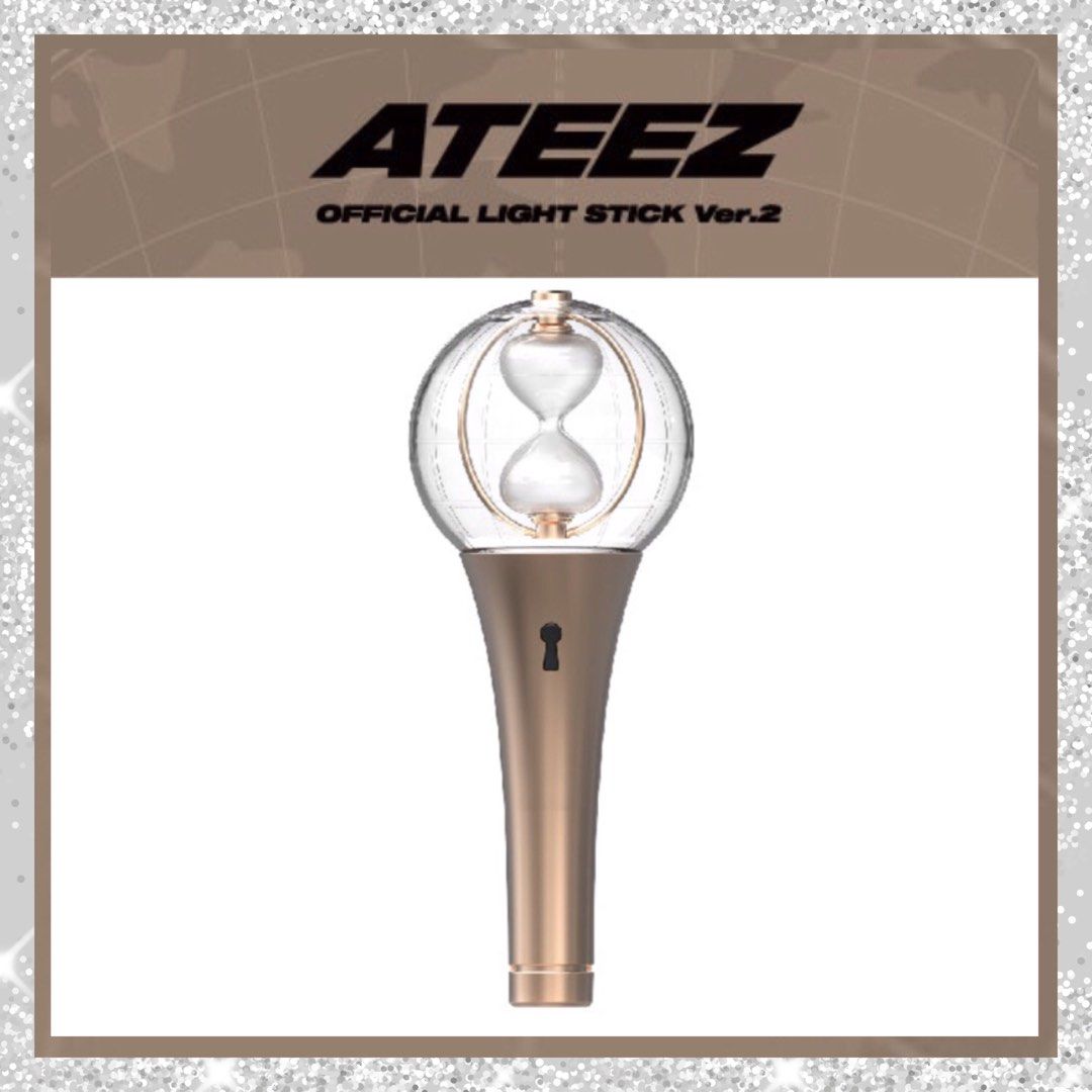 ATEEZ OFFICIAL LIGHT STICK ver.2 LIGHTINY エイティーズ ペンライト 