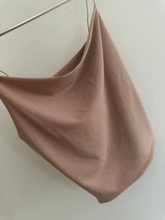 Nude fitted tank