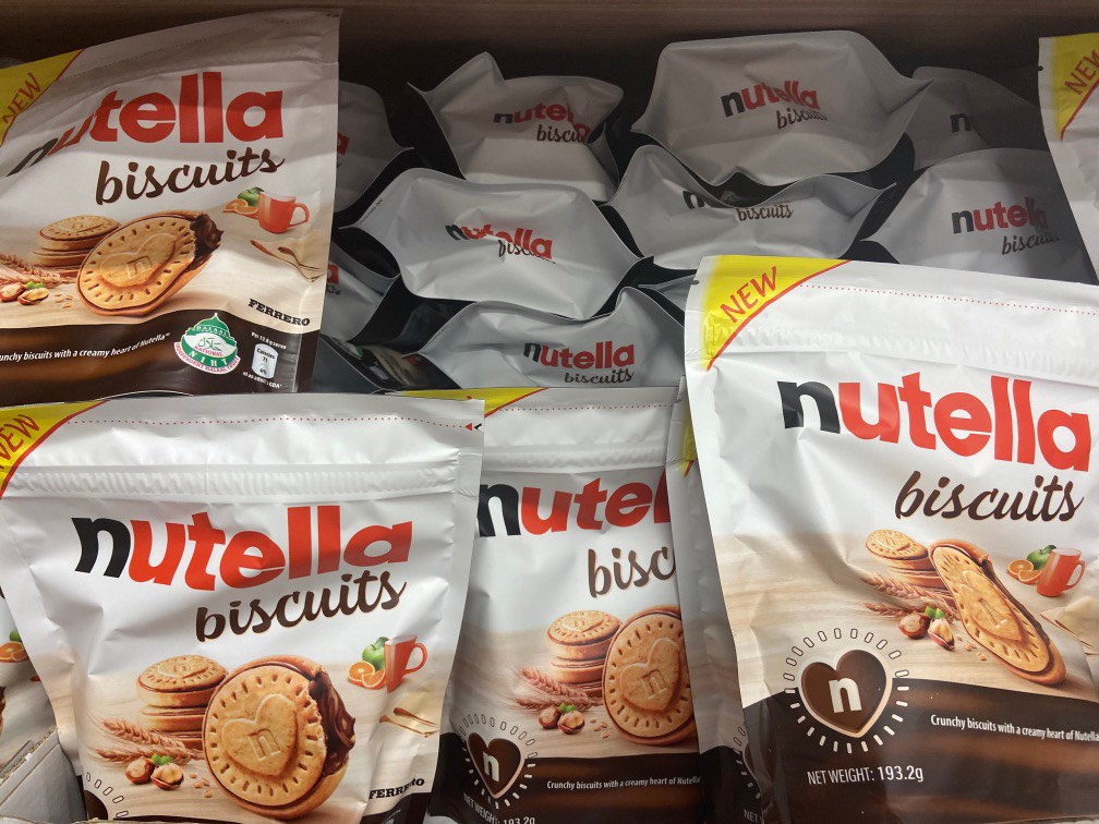 Nutella biscuits, Food & Drinks, Packaged & Instant Food on Carousell