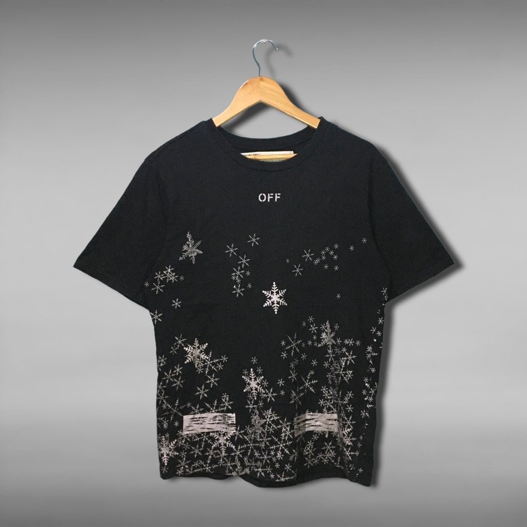 Off white store snowflake tee