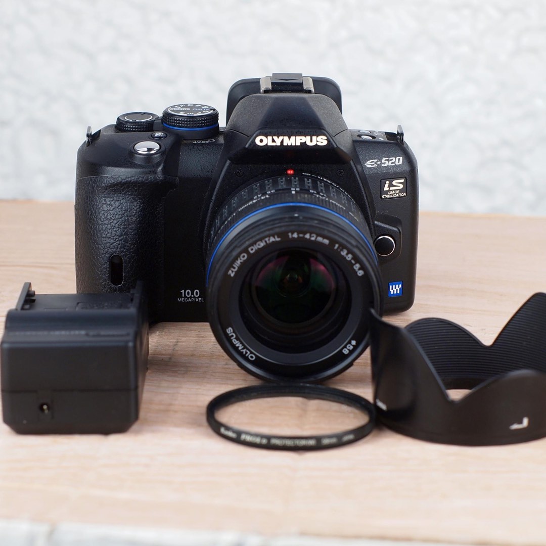 Olympus E520 DSLR, Photography, Cameras on Carousell