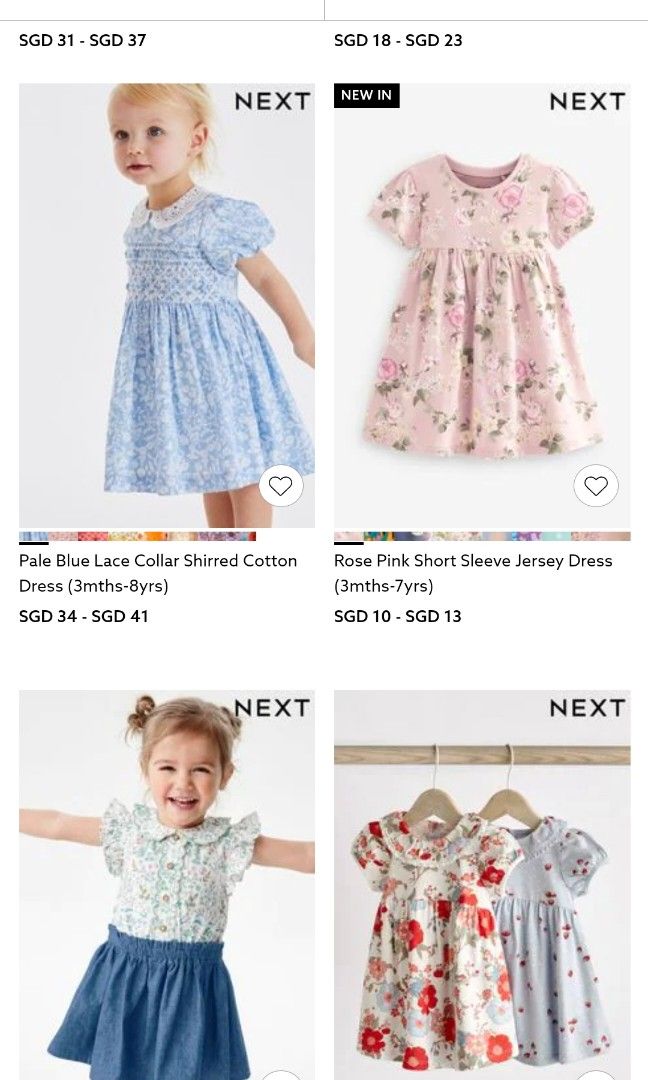 Open Order for NEXT kids clothing