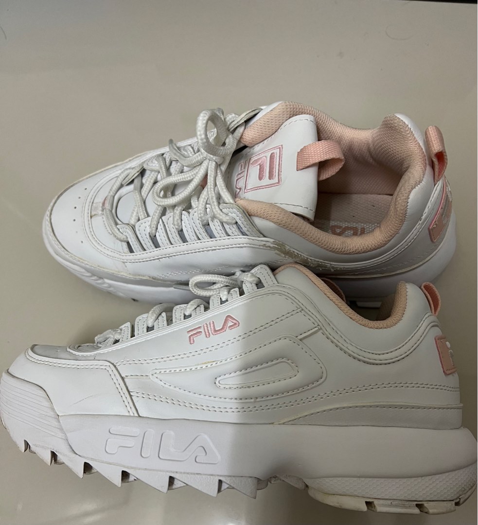 Original FILA Disruptor White Pink