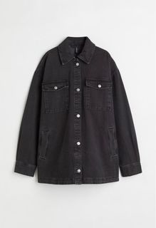 Oversized denim jacket