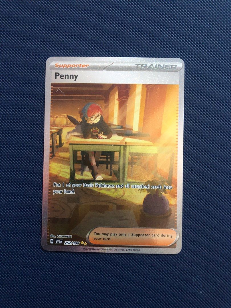 Penny 252/198 SV01: Scarlet Violet Base Set (SV01), Hobbies