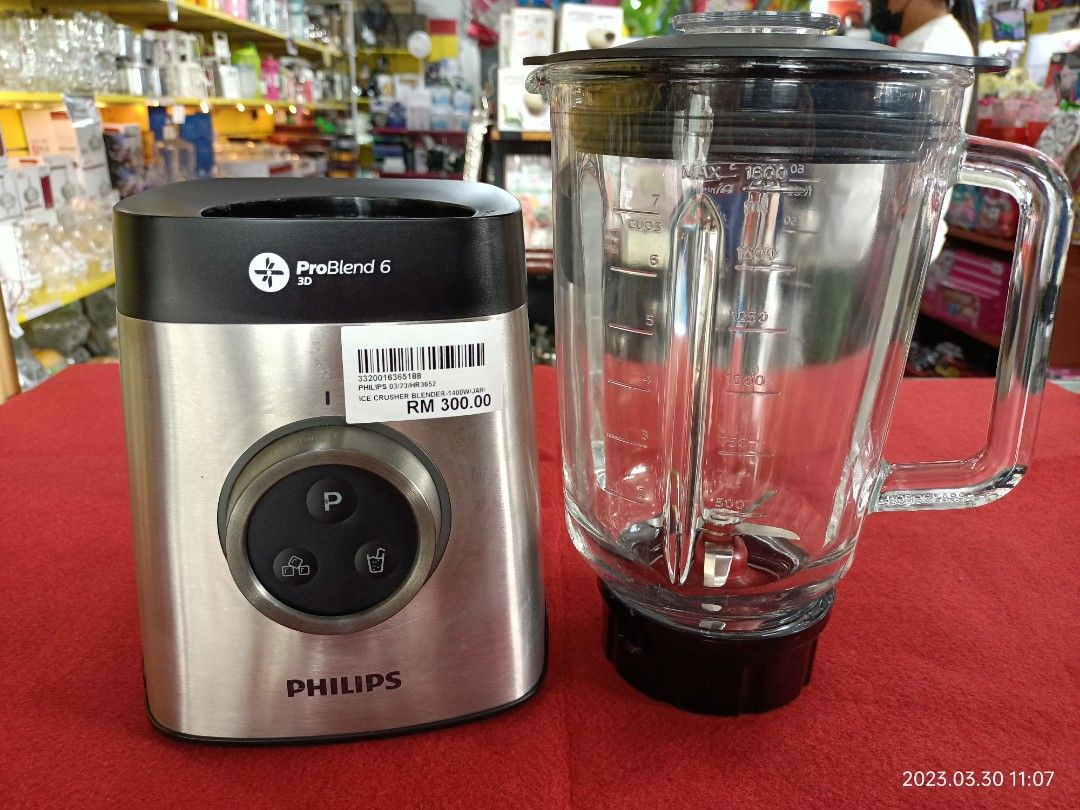 Philips Smoothie Blender/ Ice Crusher, TV & Home Appliances, Kitchen Appliances, Juicers