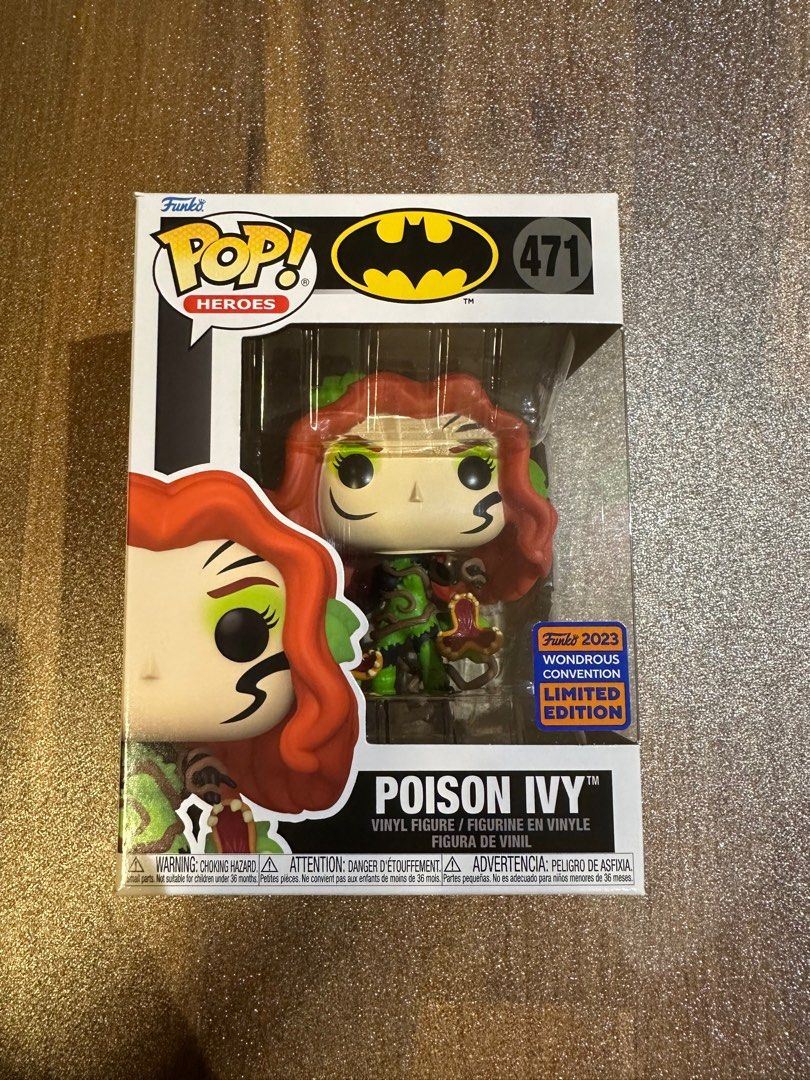 Poison Ivy Batman DC Funko Pop 471 (Convention Exclusive), Hobbies & Toys,  Toys & Games on Carousell