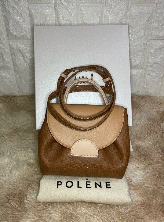 Polene Numero Un Nano Trio Camel, Barang Mewah, Tas & Dompet di