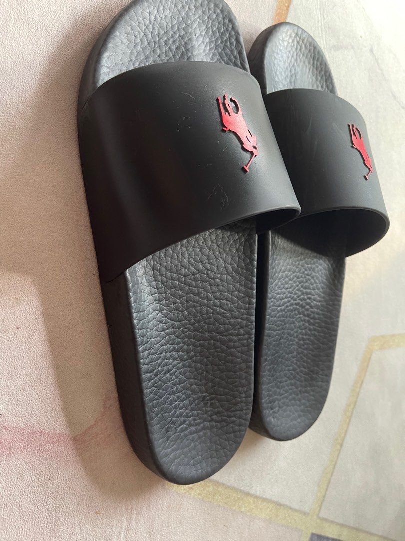 Red polo outlet slides