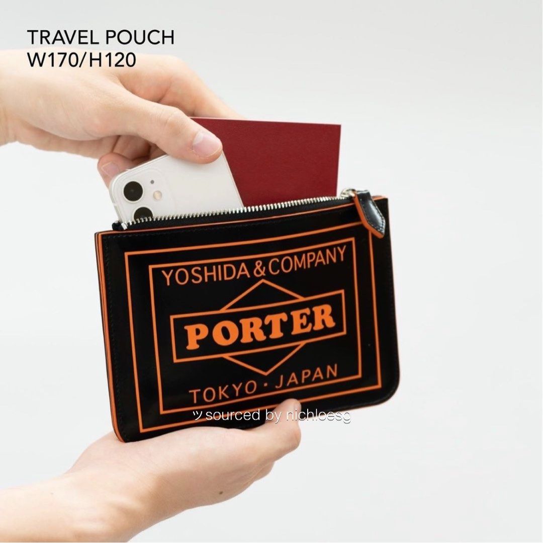 PORTER/ポーター BAUM DAILY POUCH レザー ポーチ 381-03104 /000