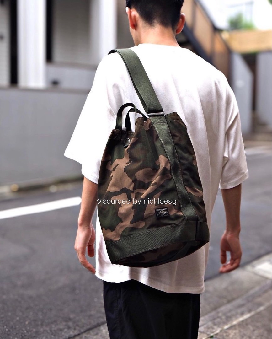 PORTER PLATOON STAMP BAG, Men's Fashion, Bags, Sling Bags on