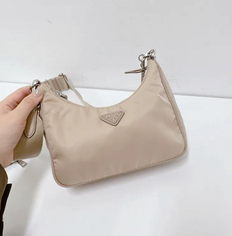 Brand New Prada 3 in 1 hobo bag, Luxury, Bags & Wallets on Carousell