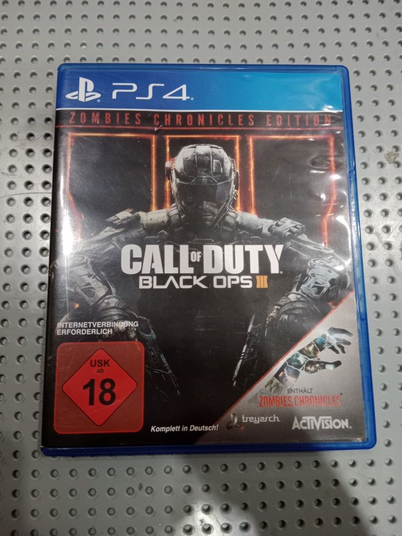 PS4 Call of Duty Black Ops 3 COD BO3 Video Gaming Video Games