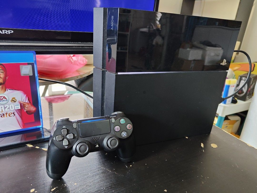 Ps4 Phat 500Gb Fifa20, Video Gaming, Video Game Consoles, Playstation On  Carousell