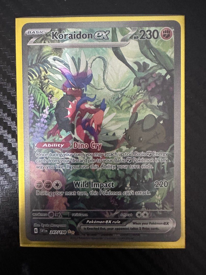 Koraidon ex - 125/198 Ultra Rare - Scarlet & Violet