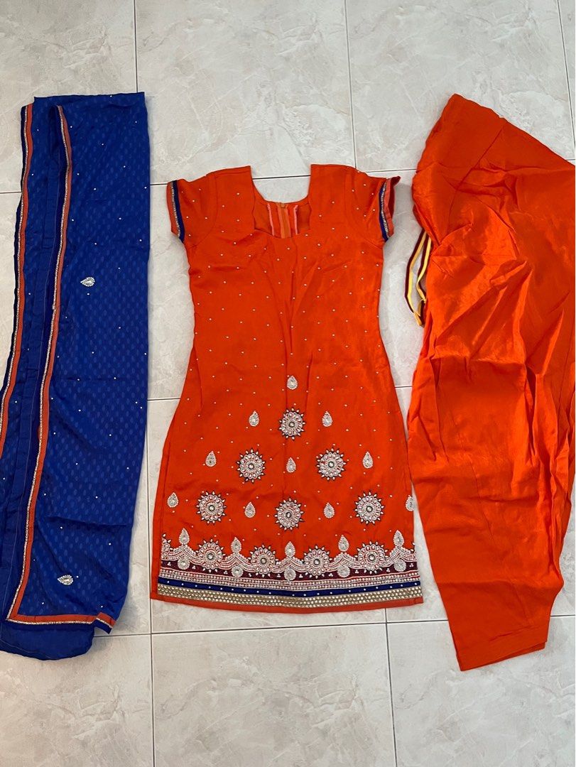 Punjabi suit indian wear 3 piece suit indian traditional ethnic costume indian wedding indian dress