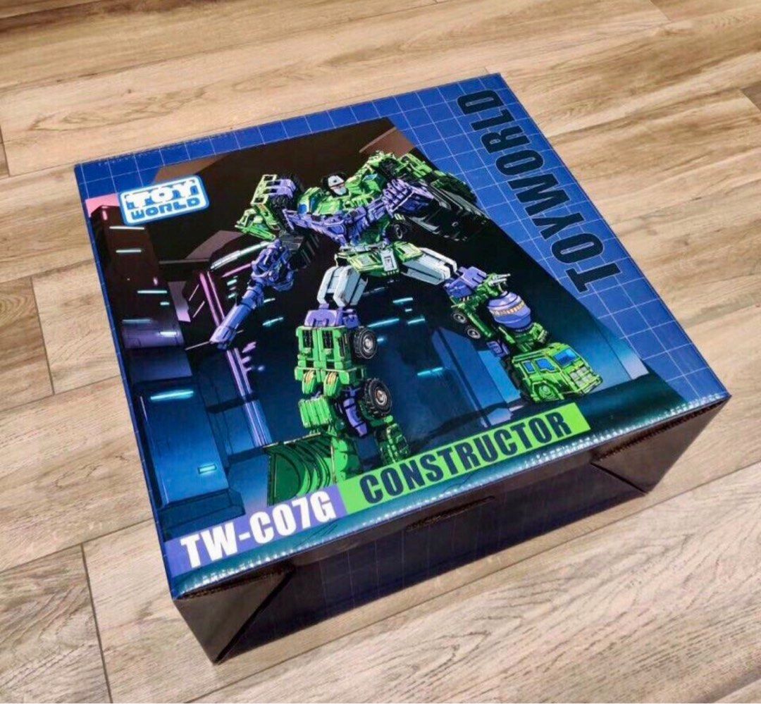 Toyworld Devastator Weathered (Battle Damaged version) Green TWC07G
